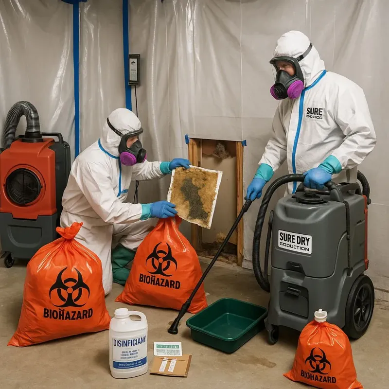 Contaminated Water Handling Protocols process in Sun City, CA
